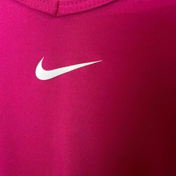 NIKE Dri Fit Slim Fit Activewear Pink Tank Size L - Picture 6 of 11